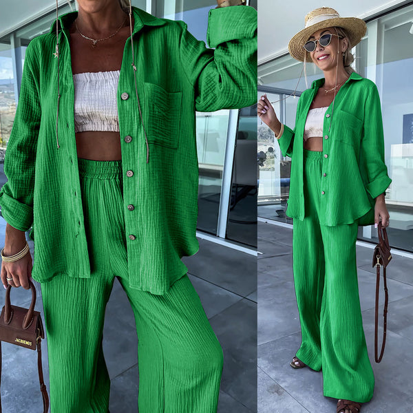 Casual Pants Matching Set