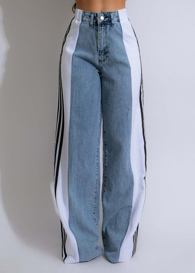 High Waist Three Stripe