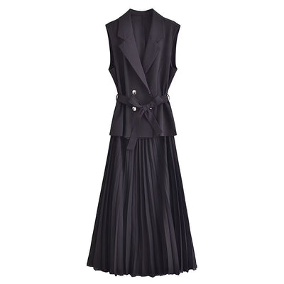Nora Pleated Dress