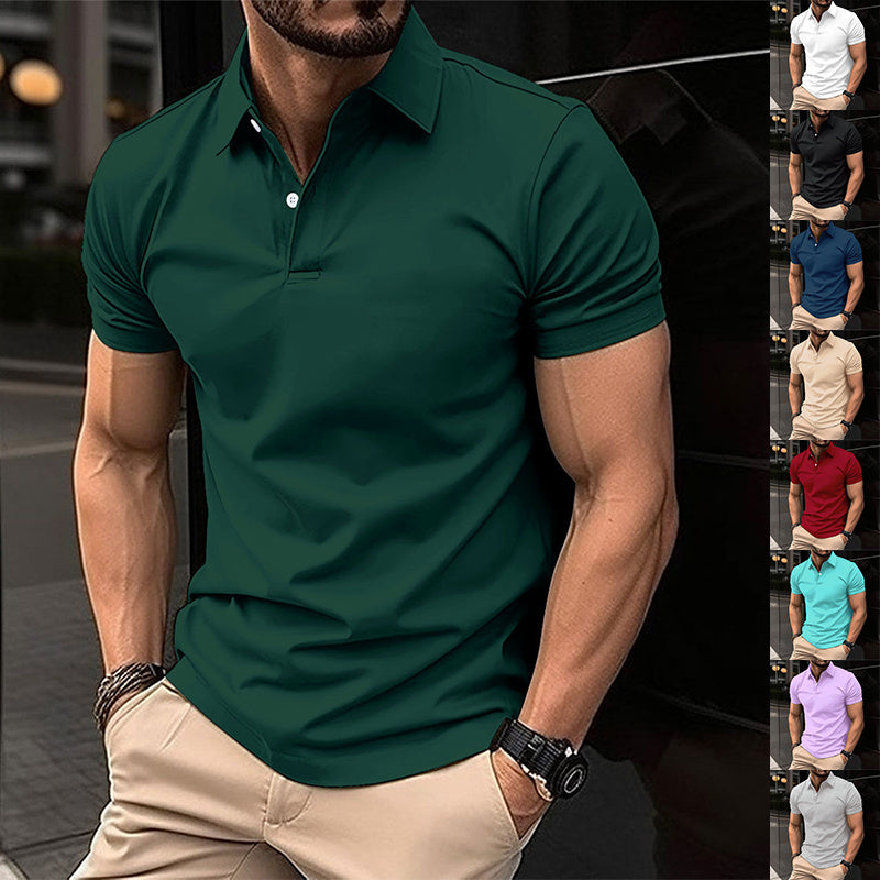 Men's Classic Polo Shirt – Elegant, Comfortable, and Timeless Style