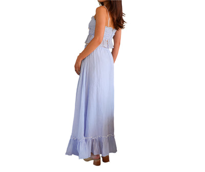 Delise Strappy Bow Skirt Set