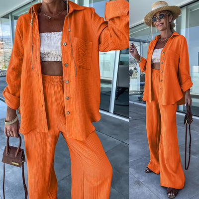 Casual Pants Matching Set