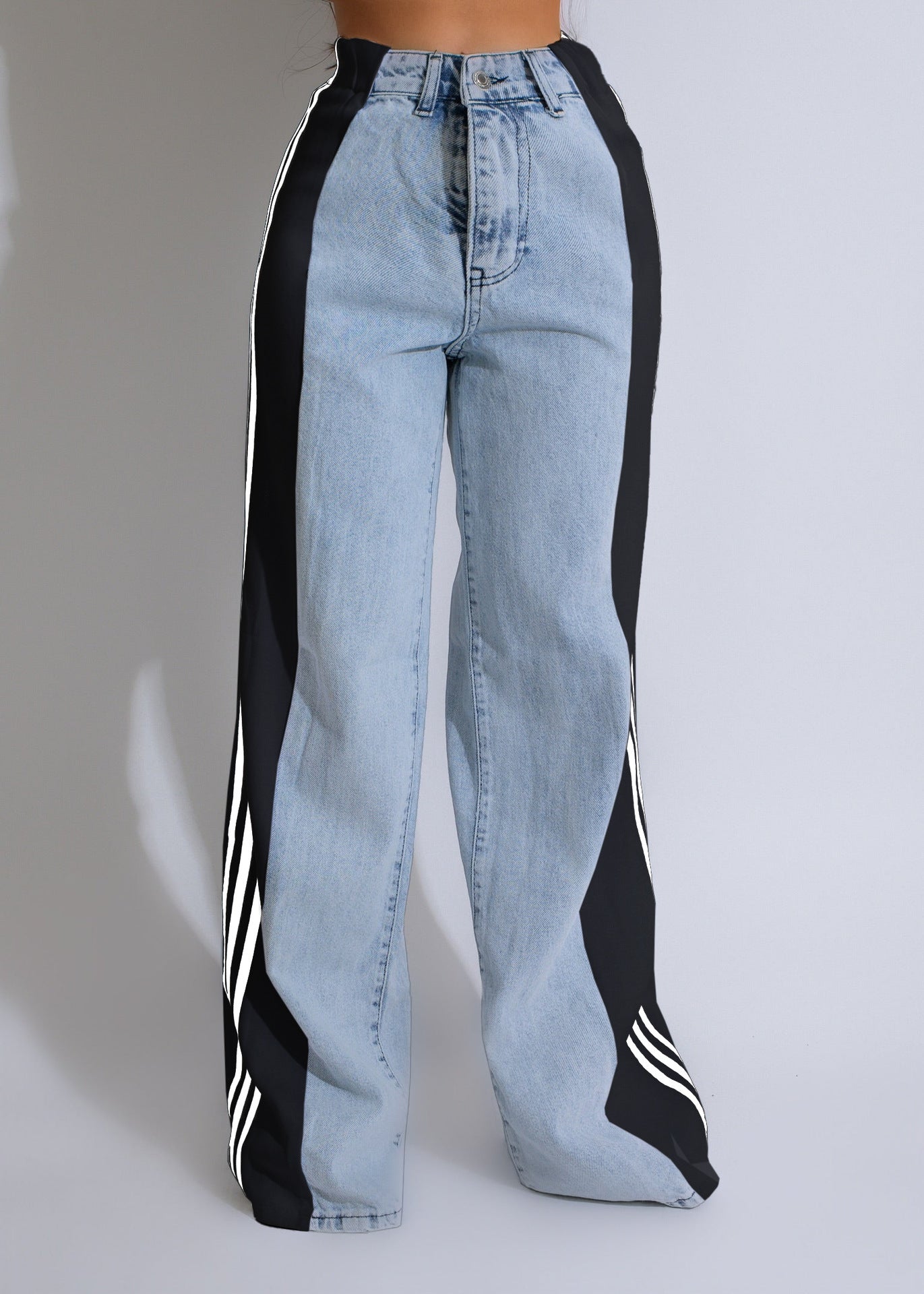 High Waist Three Stripe
