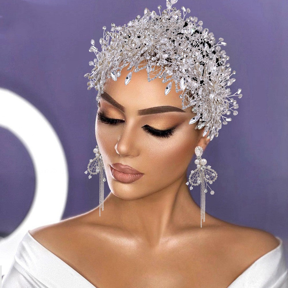 Bridal Handmade Crystal Tiara