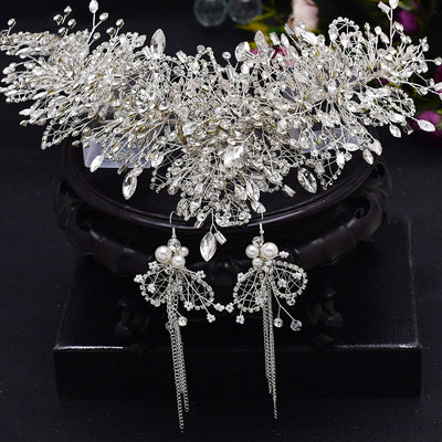 Bridal Handmade Crystal Tiara