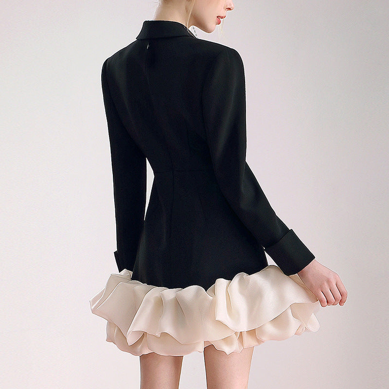 Liliana Rhinestone Organza Dress