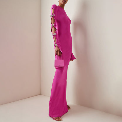 Ella-Rose Bow Hollow Dress