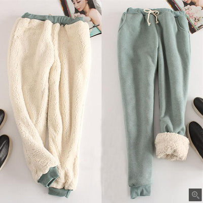 Thermal lining sweatpants
