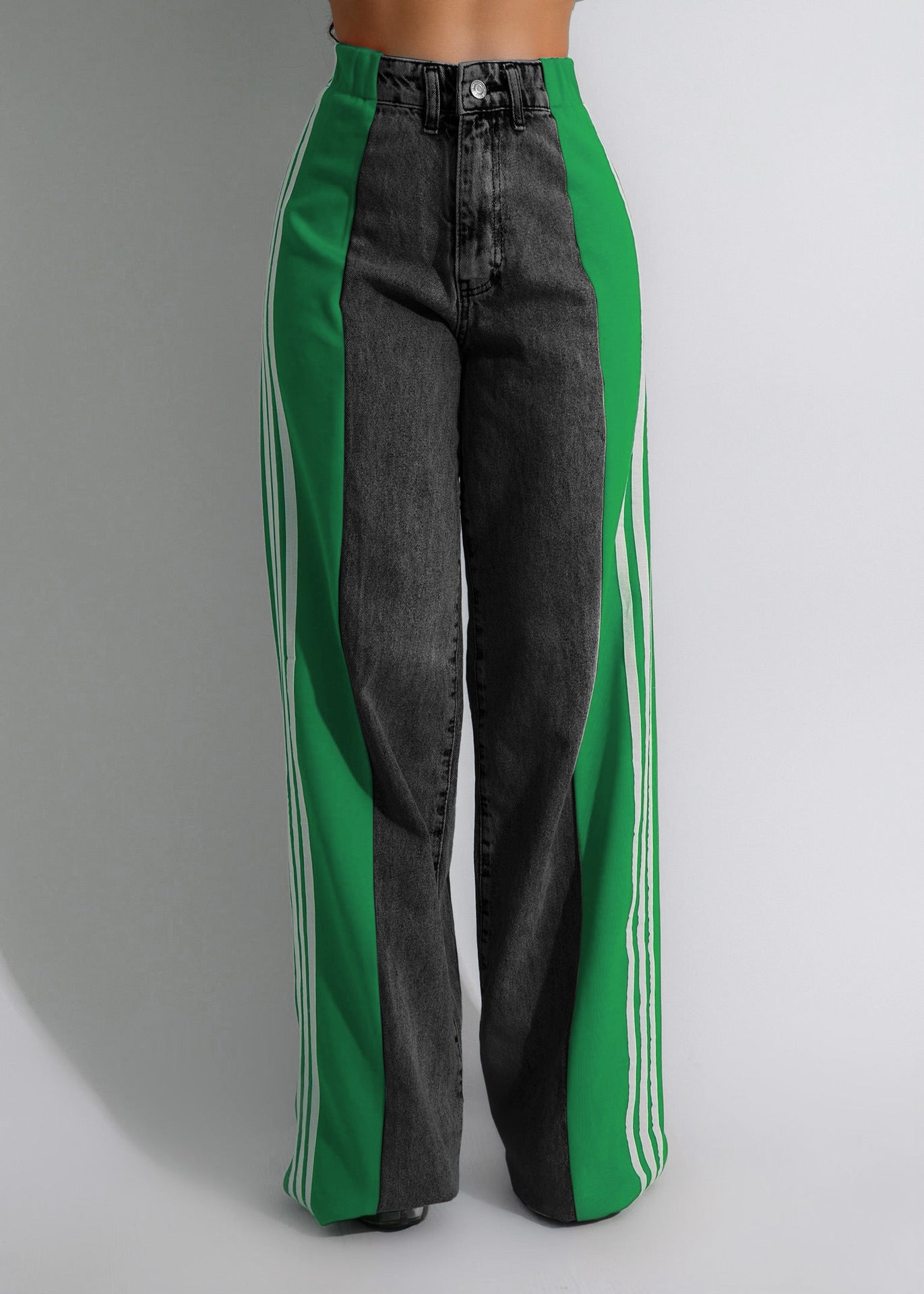 High Waist Three Stripe