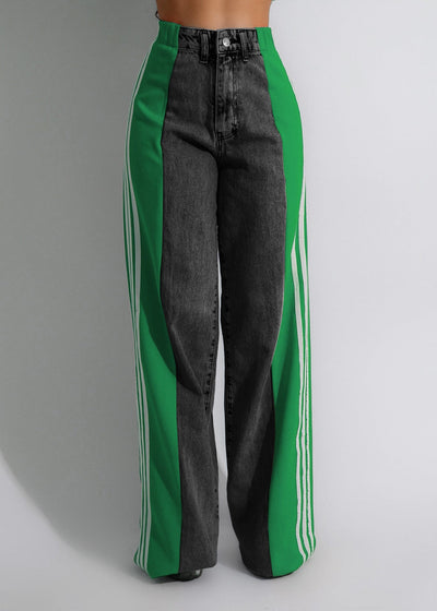 High Waist Three Stripe