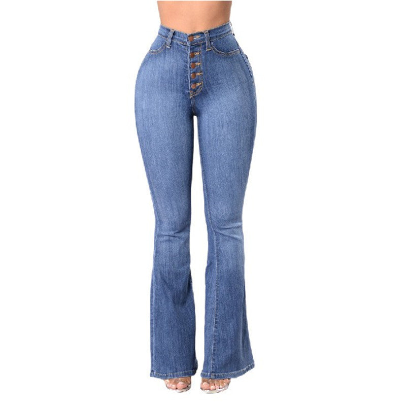 High waisted Flare Jeans