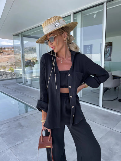 Casual Pants Matching Set