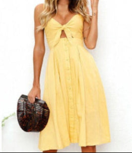 Babe Twisted Knot Dress