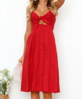 Babe Twisted Knot Dress