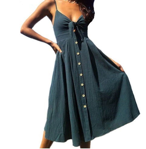 Babe Twisted Knot Dress