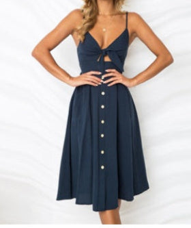 Babe Twisted Knot Dress