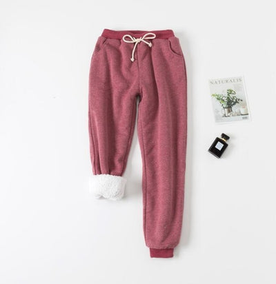 Thermal lining sweatpants