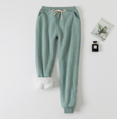 Thermal lining sweatpants