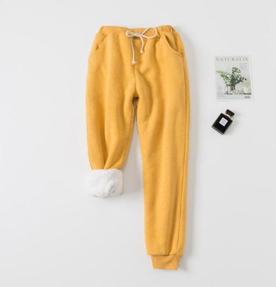 Thermal lining sweatpants