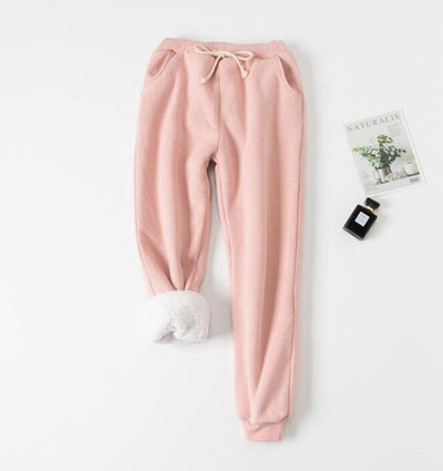 Thermal lining sweatpants
