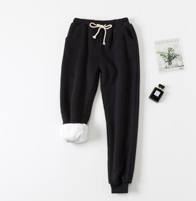 Thermal lining sweatpants