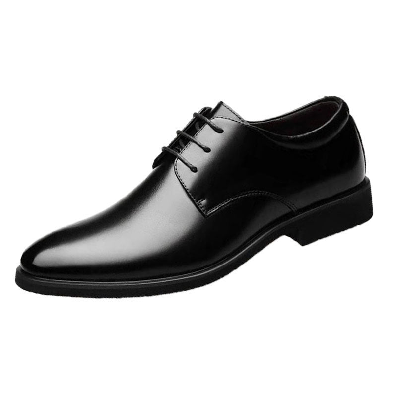 Timeless Elegance: Men's Leather Oxford Shoes in Black & Brown