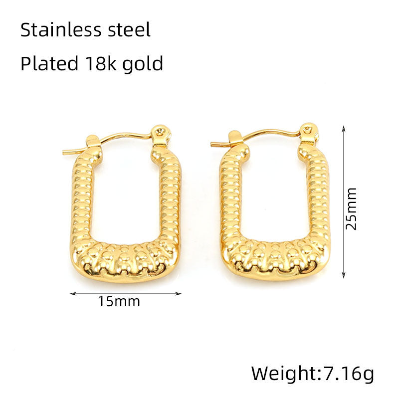 18K Gold-plated Earrings