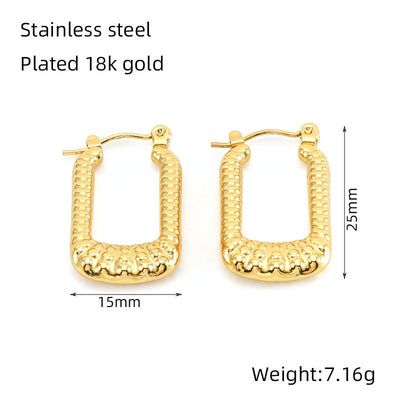 18K Gold-plated Earrings