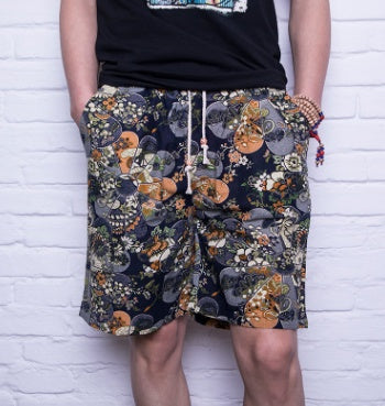 Men's Vibrant Printed Casual Shorts – Comfortable, Stylish, Perfect for Summer