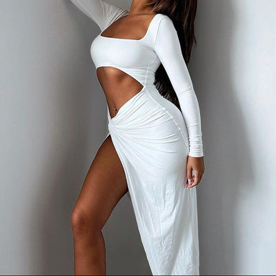 Evelyn Split Dress