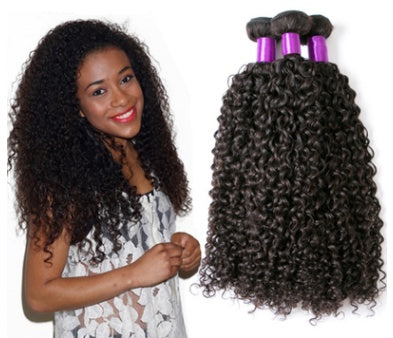 Kinky Curly Brazilian Virgin Human Hair Bundles