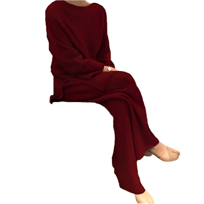 Kayla Knit Two-piece Lounge Set
