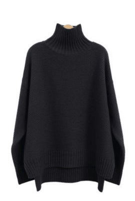 Bea Cashmere Turtleneck Knitted Sweater
