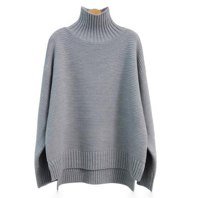 Bea Cashmere Turtleneck Knitted Sweater