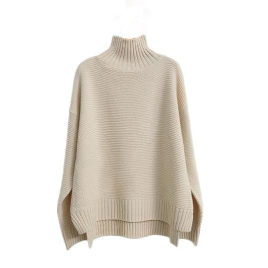 Bea Cashmere Turtleneck Knitted Sweater