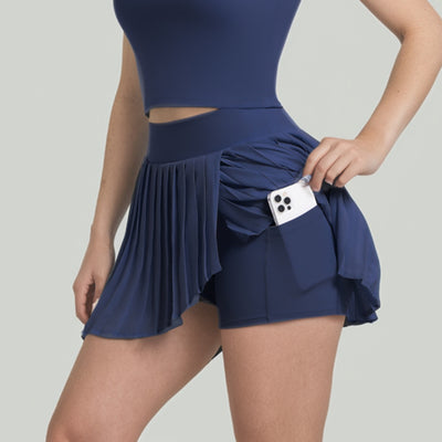 Pleated Tennis Skort
