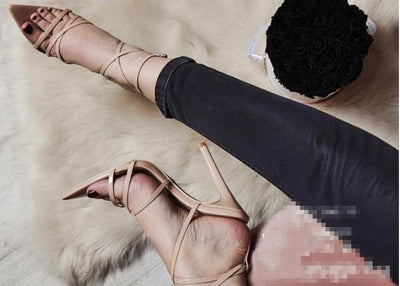 Don't Test Me Strappy Sandals