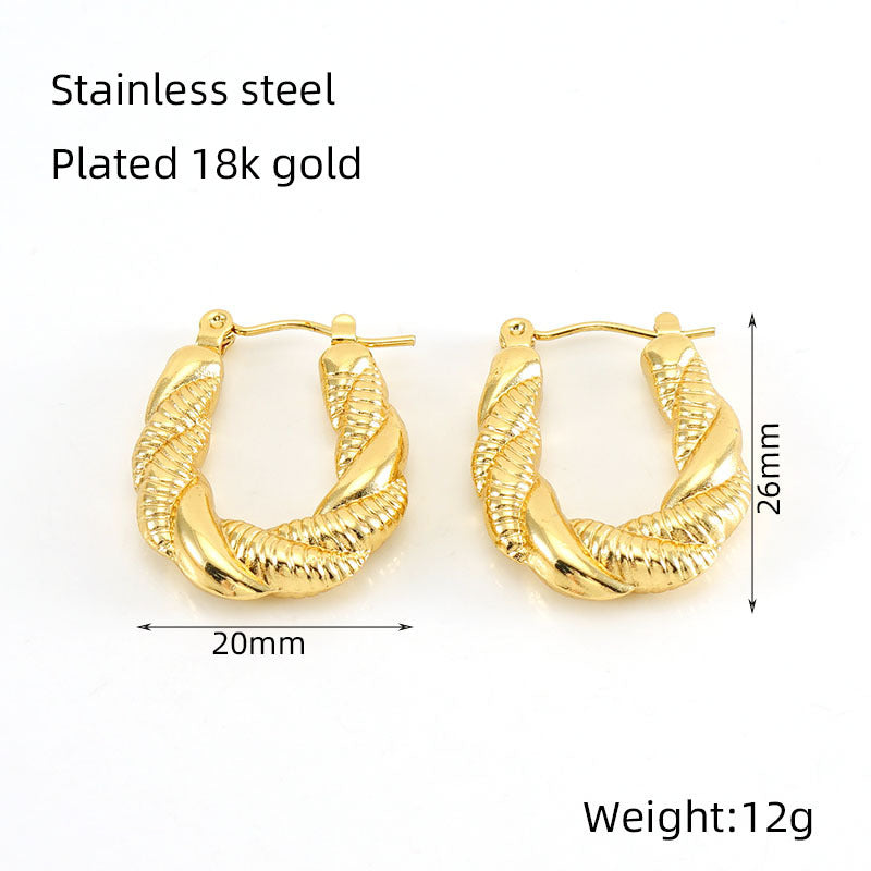 18K Gold-plated Earrings