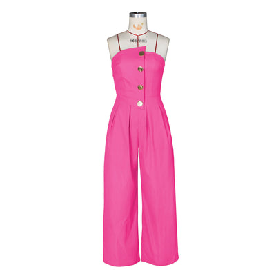Aryanna Sleeveless Wide Leg Jumpsuit
