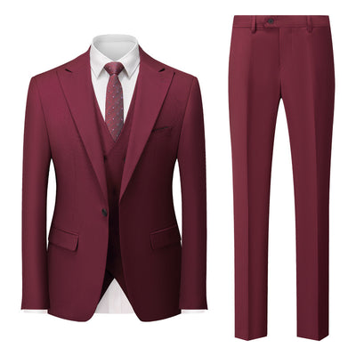 Emerald Majesty Three-Piece Suit - Custom Shades & Sizes