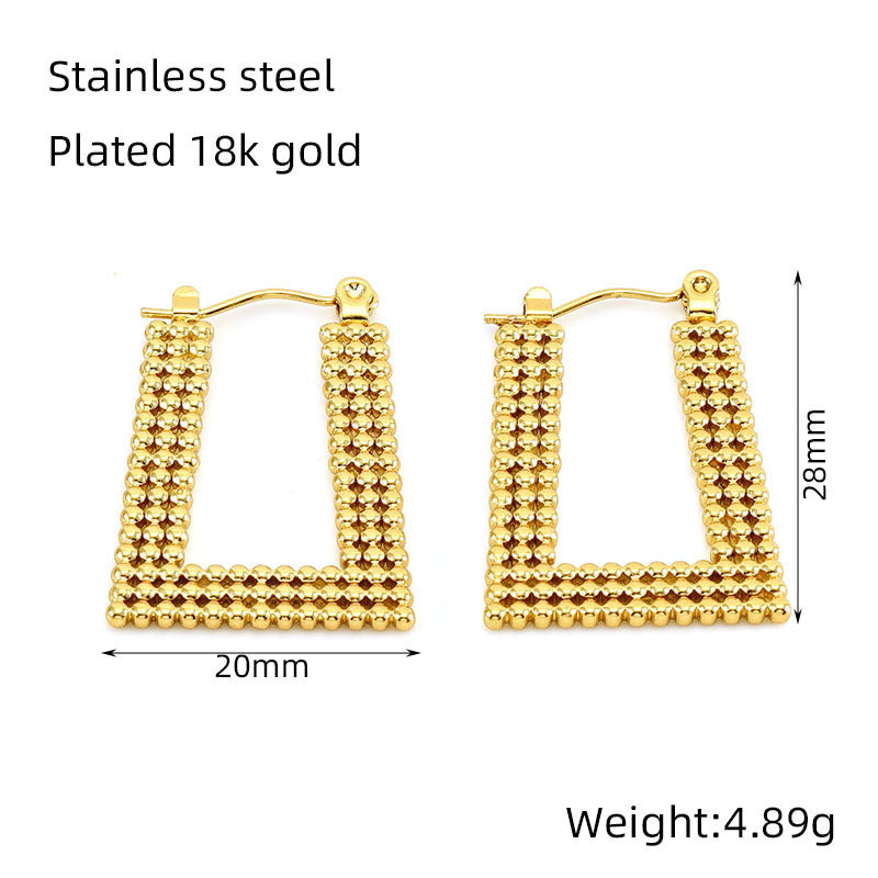 18K Gold-plated Earrings