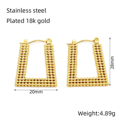 18K Gold-plated Earrings