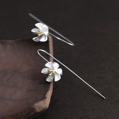 Lotus Flower Earrings