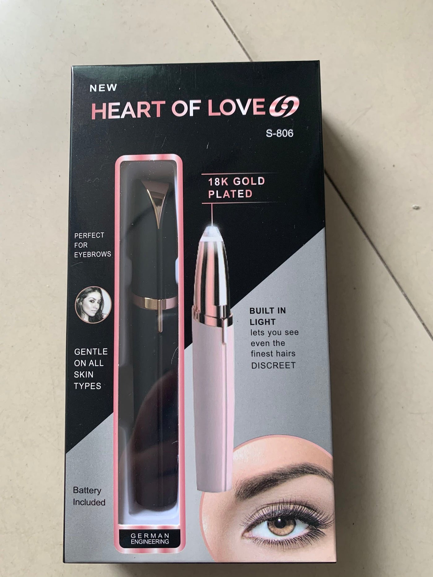 Flawlessly Brows Electric Eyebrow Groomer