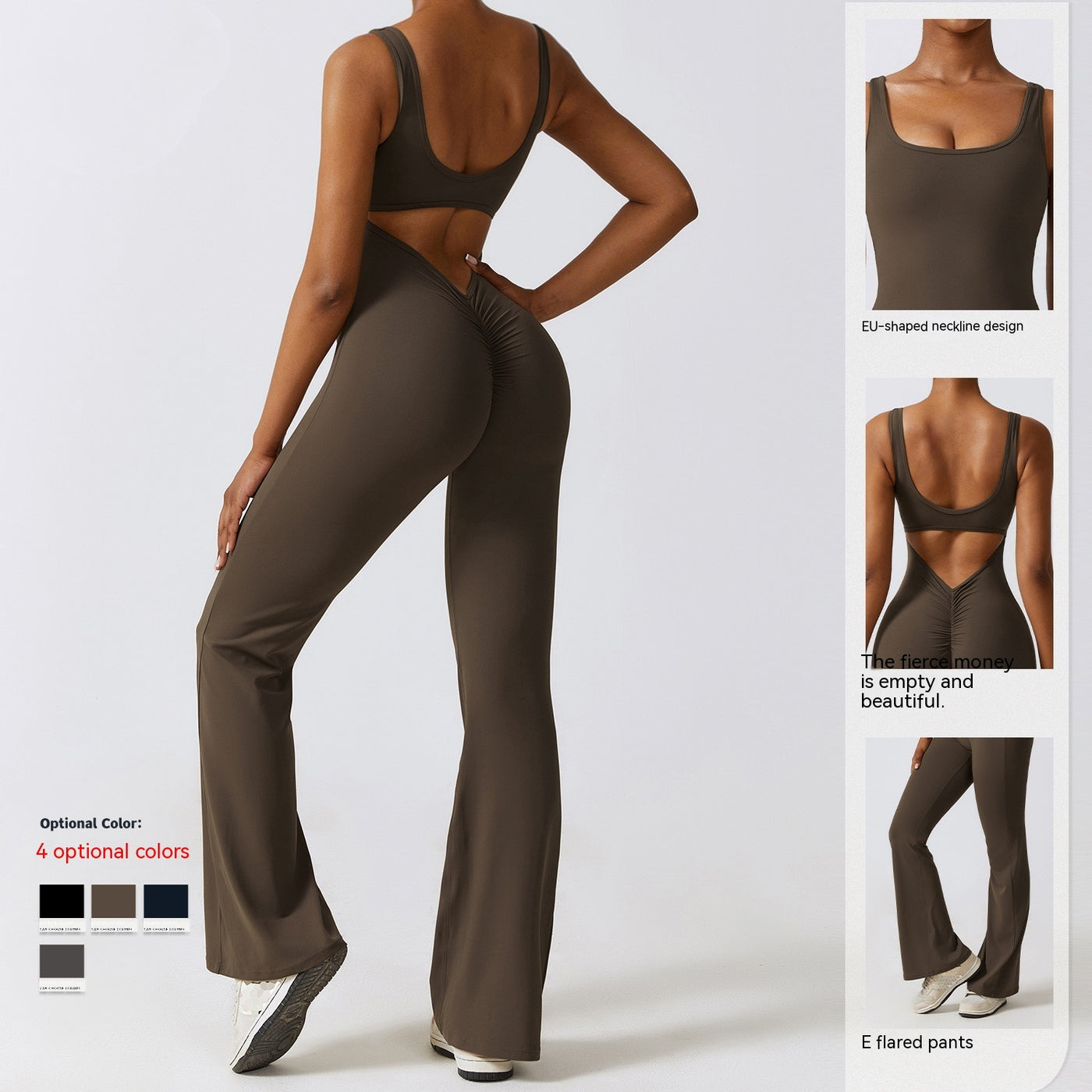 Hollow-out Beauty Back One-piece