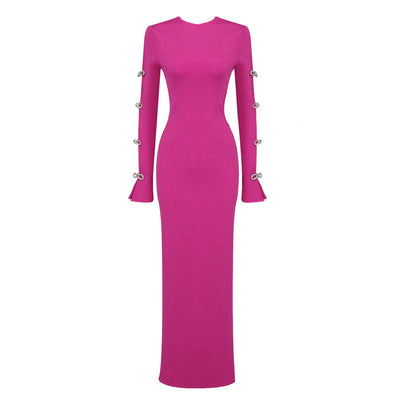 Ella-Rose Bow Hollow Dress