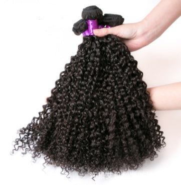 Kinky Curly Brazilian Virgin Human Hair Bundles