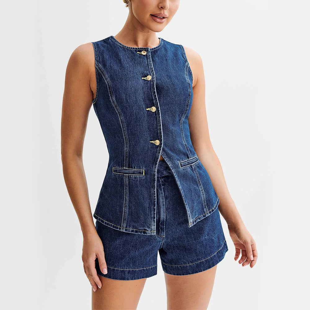 Deana Denim Set