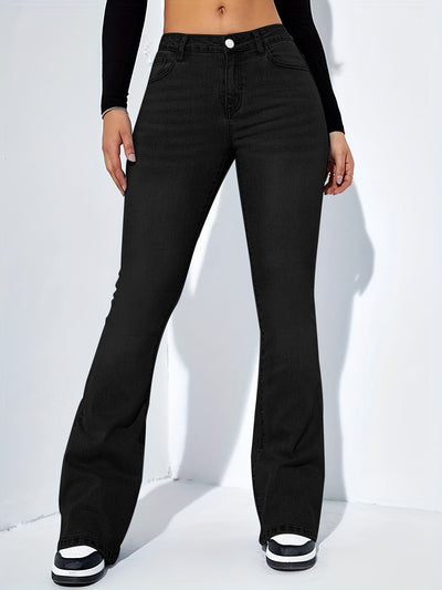 High Waisted Flare Jeans