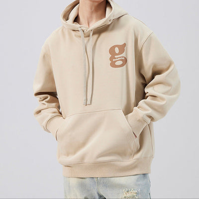 Men's Cozy Oversized Hoodie with Graphics & Kangaroo Pocket – Casual Streetwear Essential